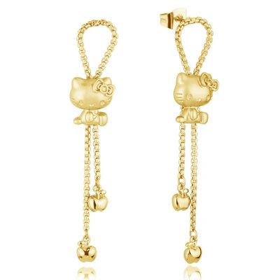 Hello Kitty Apple Drops14k gold plated