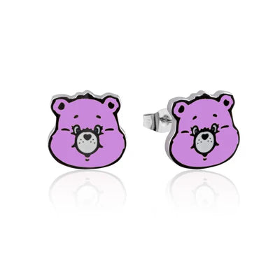 Disney Couture Share Bear- Purple Studs