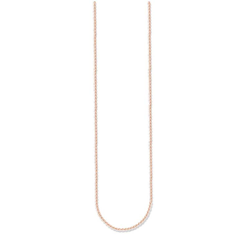Thomas Sabo Rosé Gplated Fine Box Link N/L 38/40/42Cm
