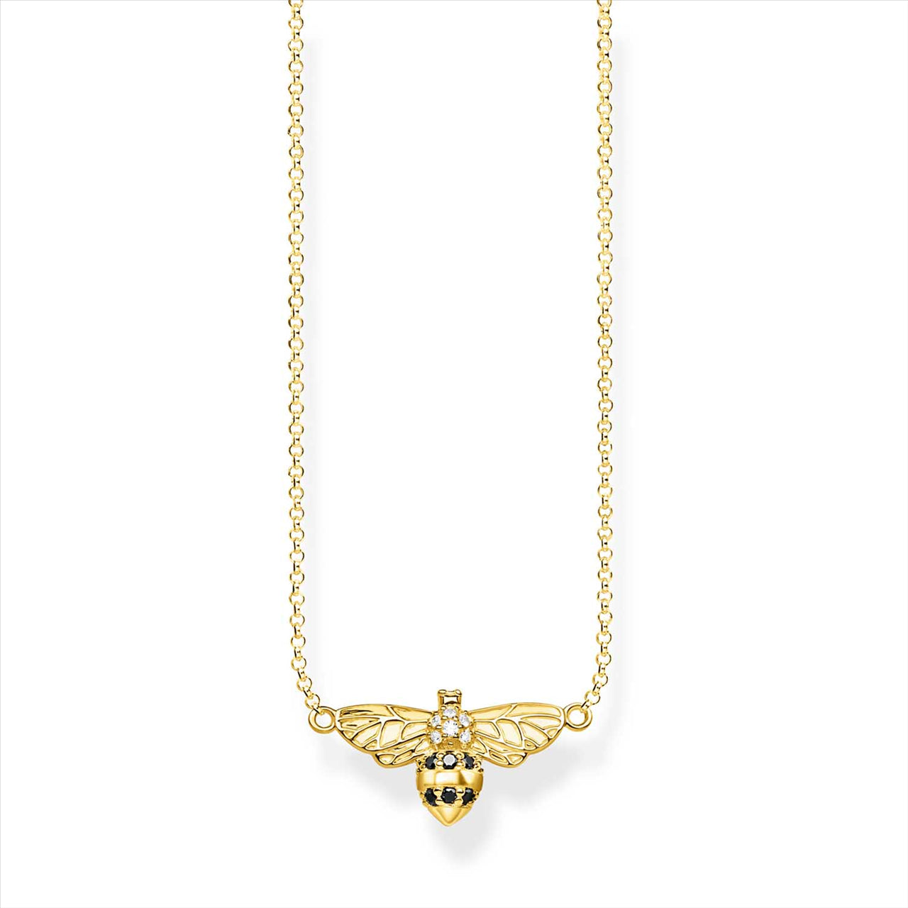Thomas Sabo Gold Plated Bee Necklace