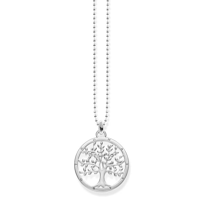 Thomas Sabo Tree Of Life Rotating Pendant On A 40-45Cm Chain
