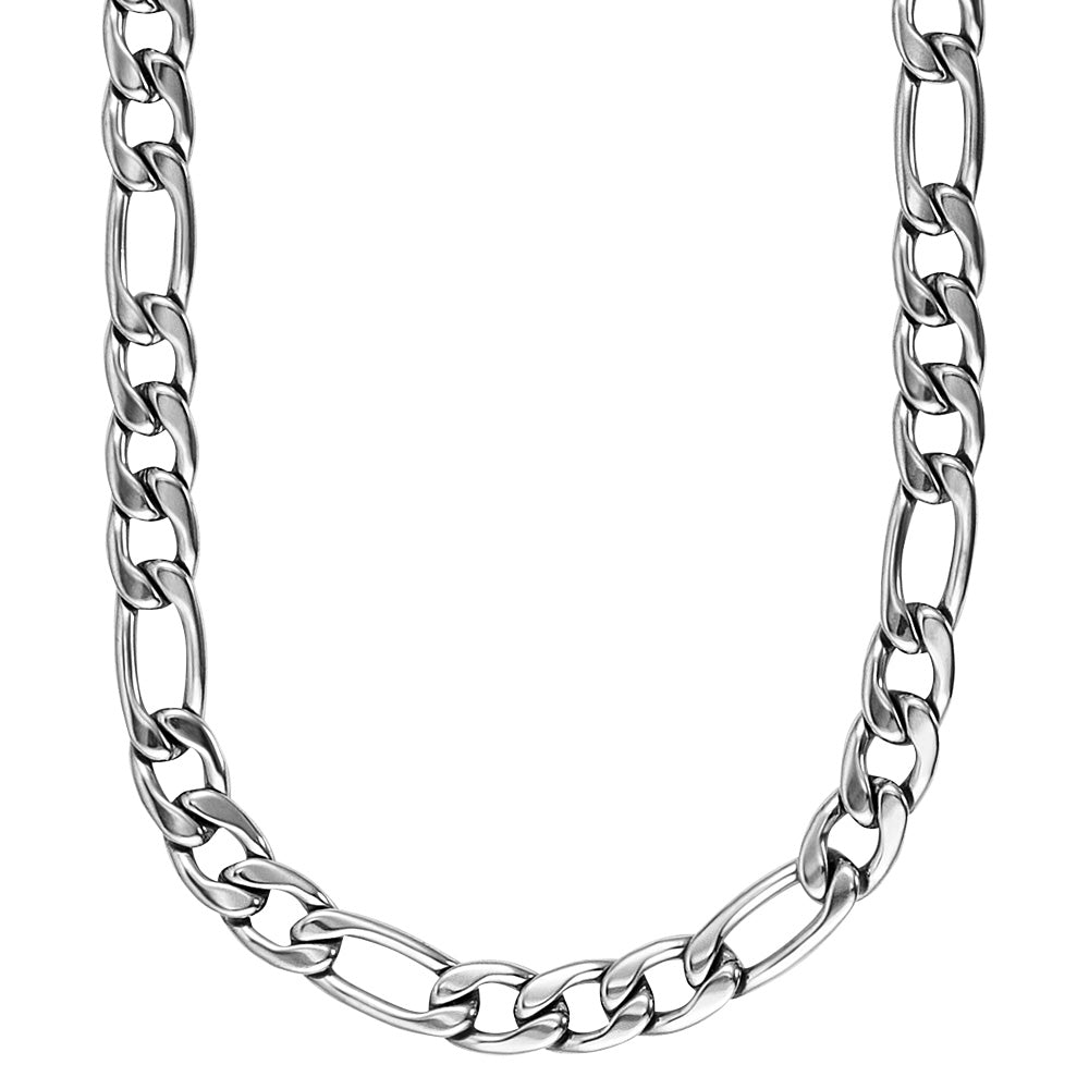 Save Brave Stainless Steel 55Cm Figaro Chain