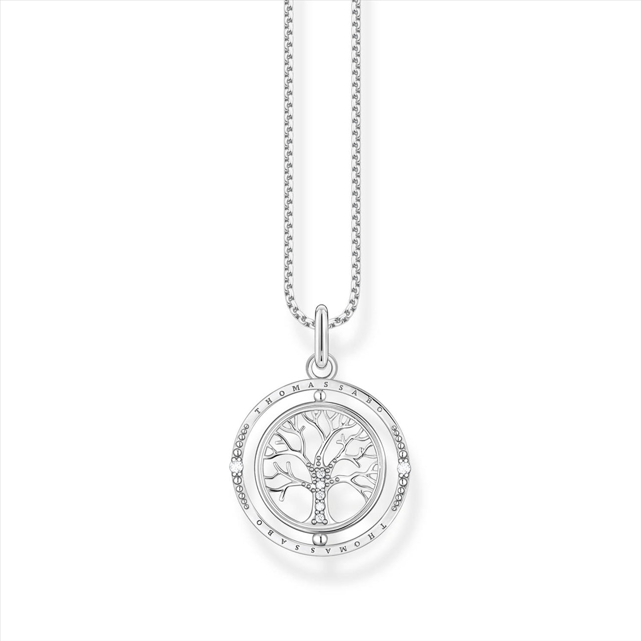 Thomas Sabo Tree Of Life Pendant On A Chain