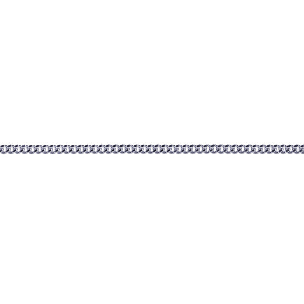 Sterling Silver Diamond Cut Curb Chain