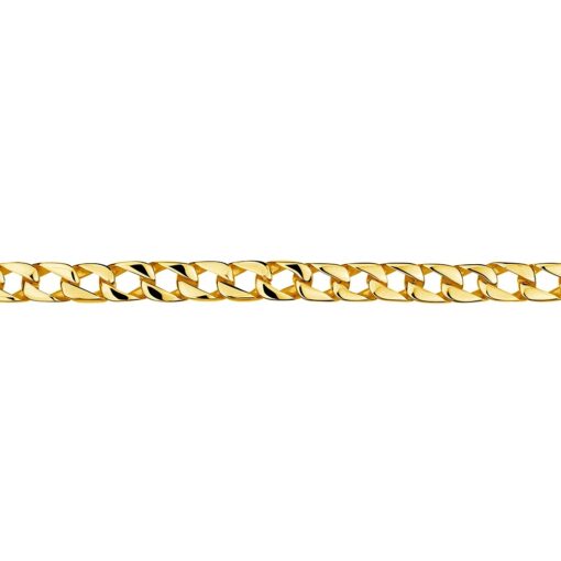 Blaze/Steel Series Gold Plated Curb Mens Chain