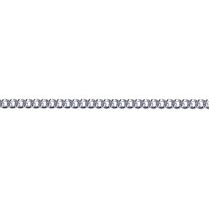 Sterling Silver Round Curb Chain