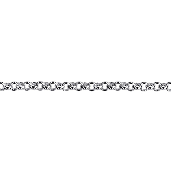 Sterling Silver Round Belcher Chain
