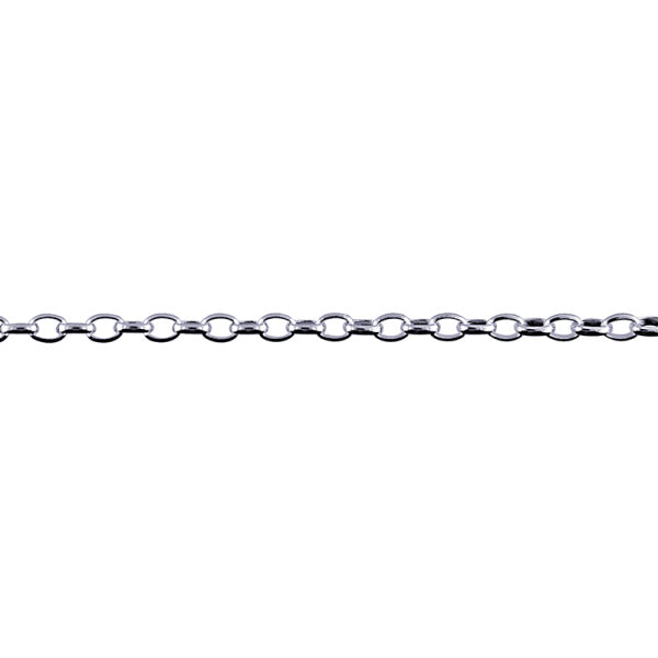 Sterling Silver Oval Belcher Chain