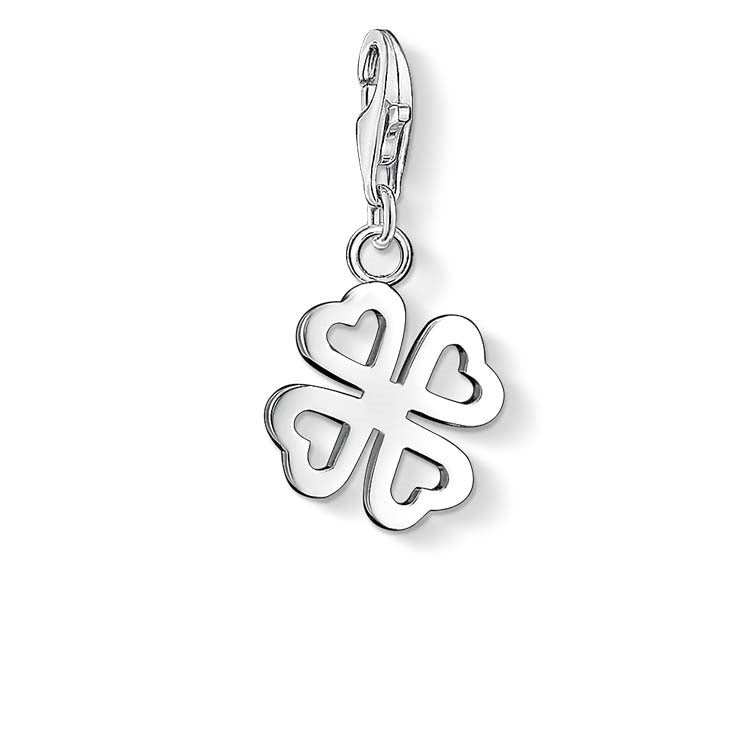 C/Club Four Clover Hearts Leaf Charm