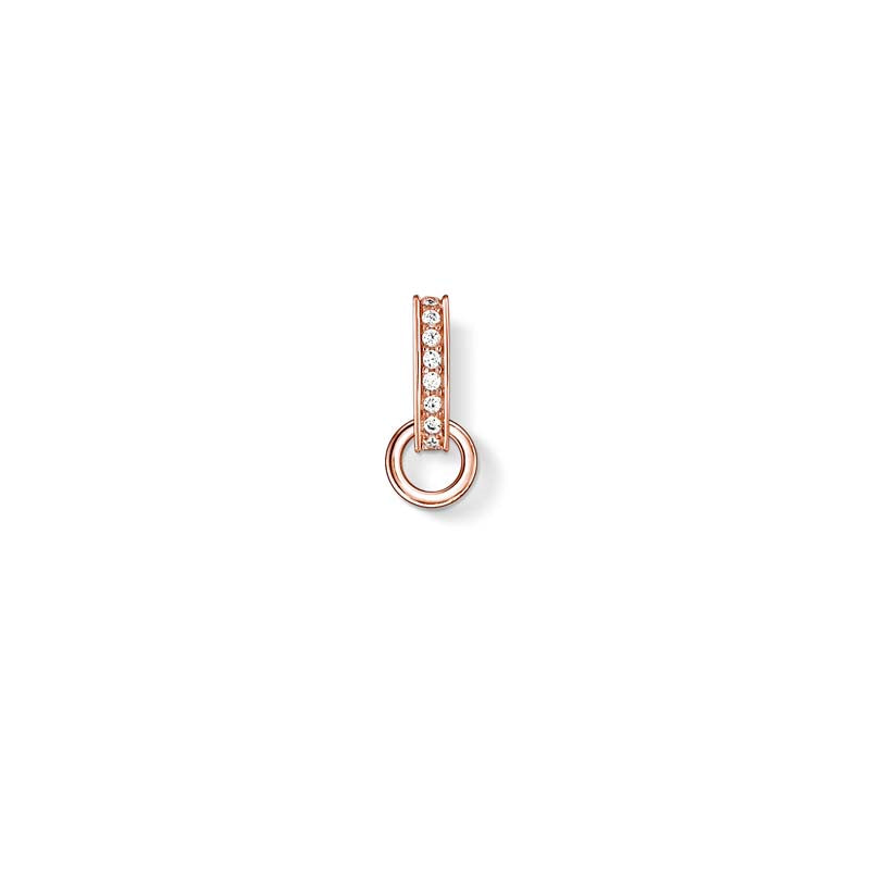 Thomas Sabo Gold Plated Cubic Zirconia Charm Carrier