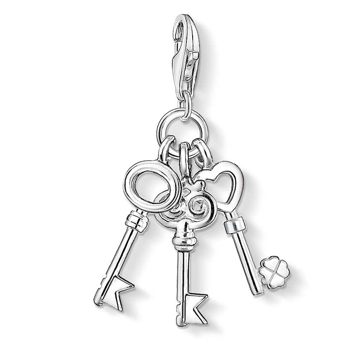 Thomas Sabo Silver Keys Charm
