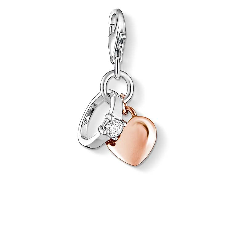Thomas Sabo Heart &Ring Charm