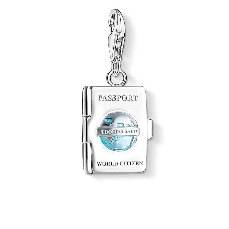Thomas Sabo Silver Passport Charm