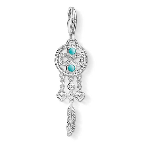 Thomas Sabo Silver Infinity Dreamcatcher Charm