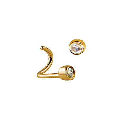 Nose Stud With Cz