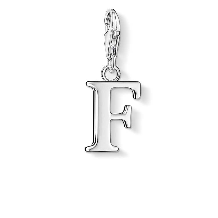 Thomas Sabo Silver Letter F Charm