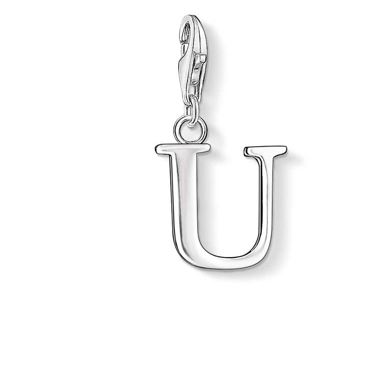 Thomas Sabo Silver Letter "U"Charm