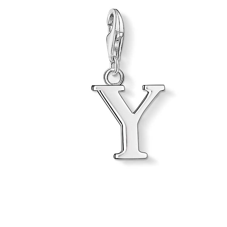 Thomas Sabo Silver Y Charm