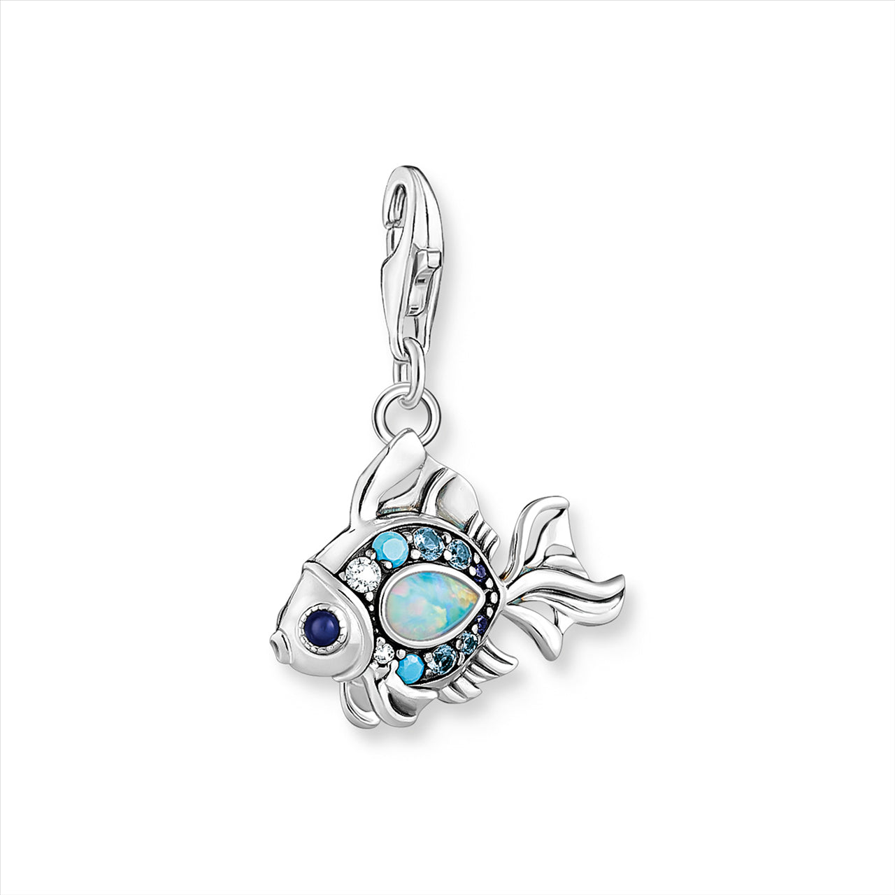 Thomas Sabo Blue Spinel Fish Charm