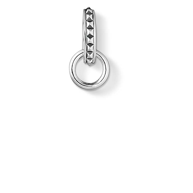 Thomas Sabo Oxidised Silver Charm Carrier