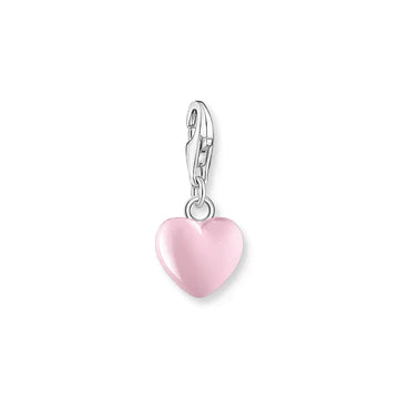 Thomas Sabo Charm Club Charmista Pink Enamel Heart Charm