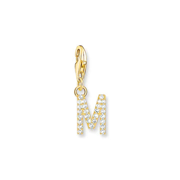 Thomas Sabo Charm Club Charmista Letter 'M' Ygp Cz