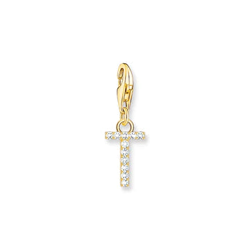 Thomas Sabo Charm Club Charmista Letter 'T' Ygp Cz