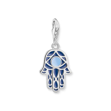 Thomas Sabo Charm Club Charmista Blue Hand Of Fatima Charm