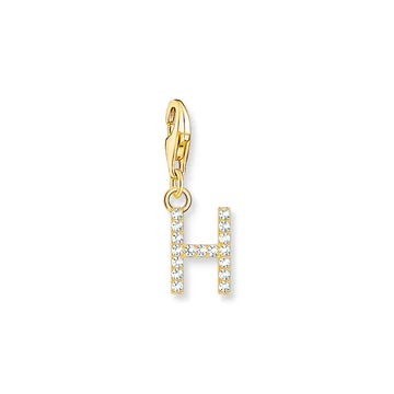 Thomas Sabo Charm Club Charmista Letter 'H' Ygp Cz
