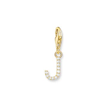 Thomas Sabo Charm Club Charmista Letter 'J' Ygp Cz