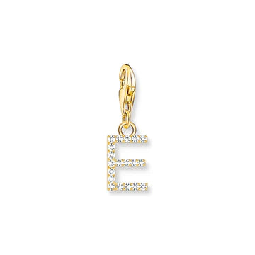 Thomas Sabo Charm Club Charmista Letter 'E' Ygp Cz