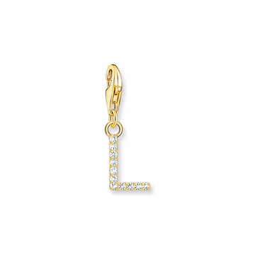 Thomas Sabo Charm Club Charmista Letter 'L' Ygp Cz