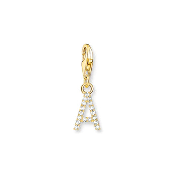 Thomas Sabo Charm Club Charmista Letter 'A' Ygp Cz