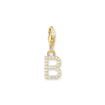 Thomas Sabo Charm Club Charmista Letter 'B' Ygp Cz