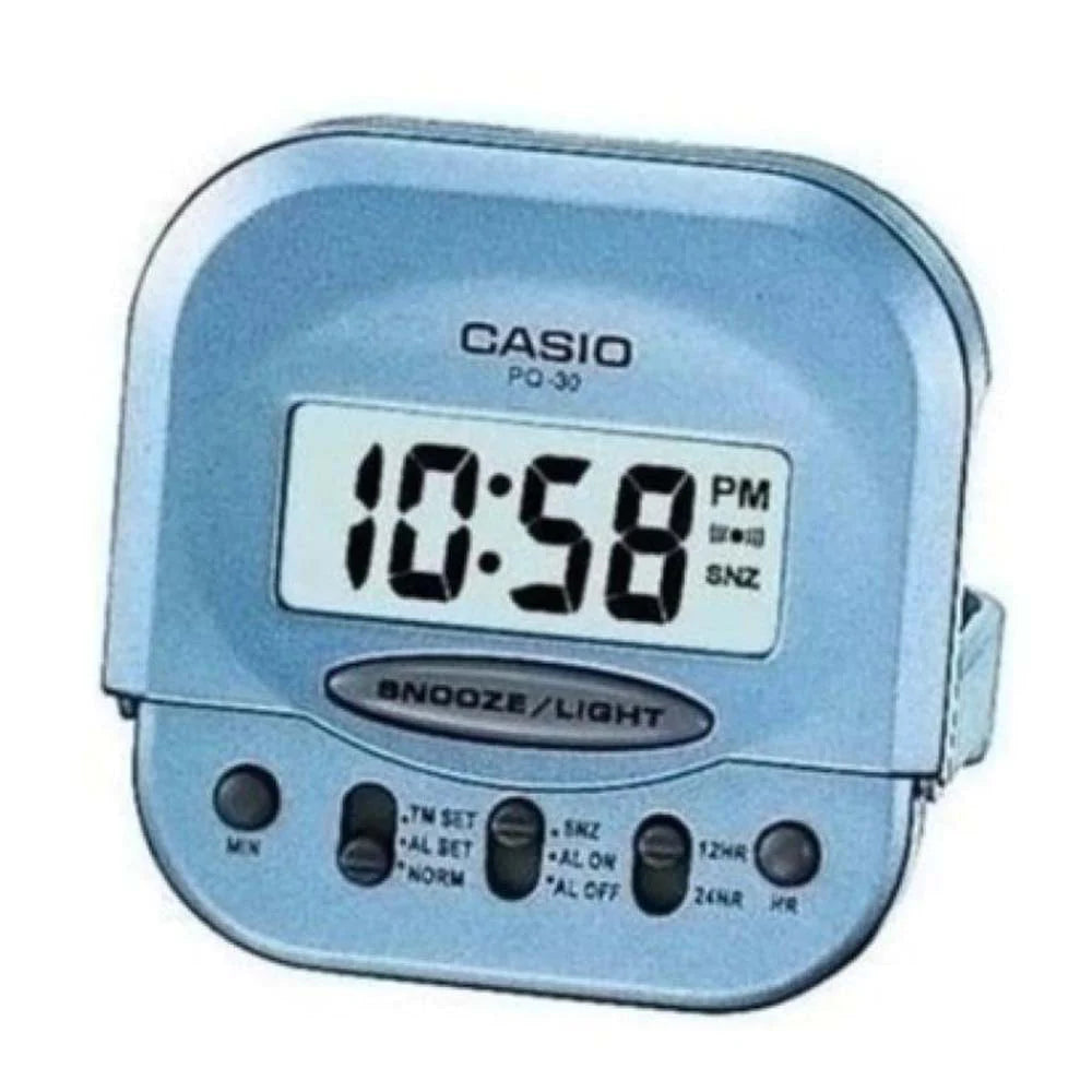 Digital Travel Clock Alarm 12/24Hr Time