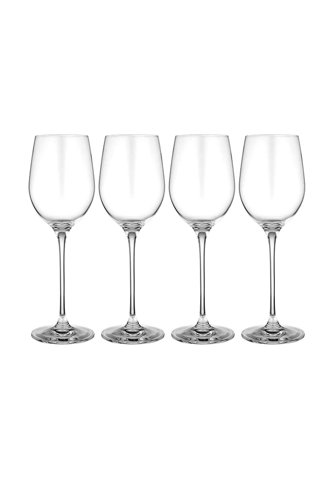 Tempa White Wine Glasses Set Of 4 Crystal