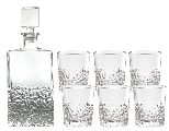 Seven Pieces Kami Glass Whiskey Set