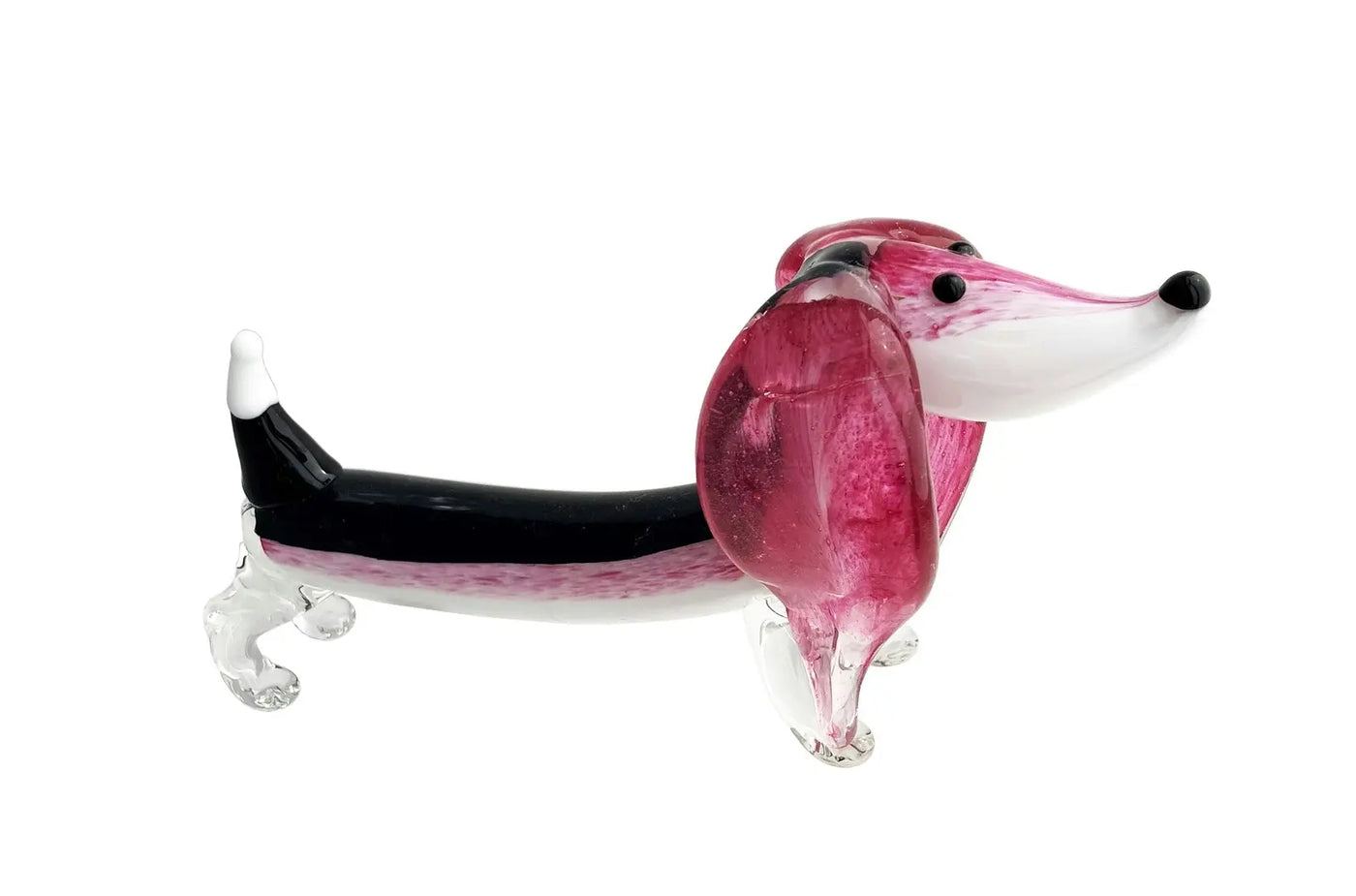 Art Glass Dog Heinz