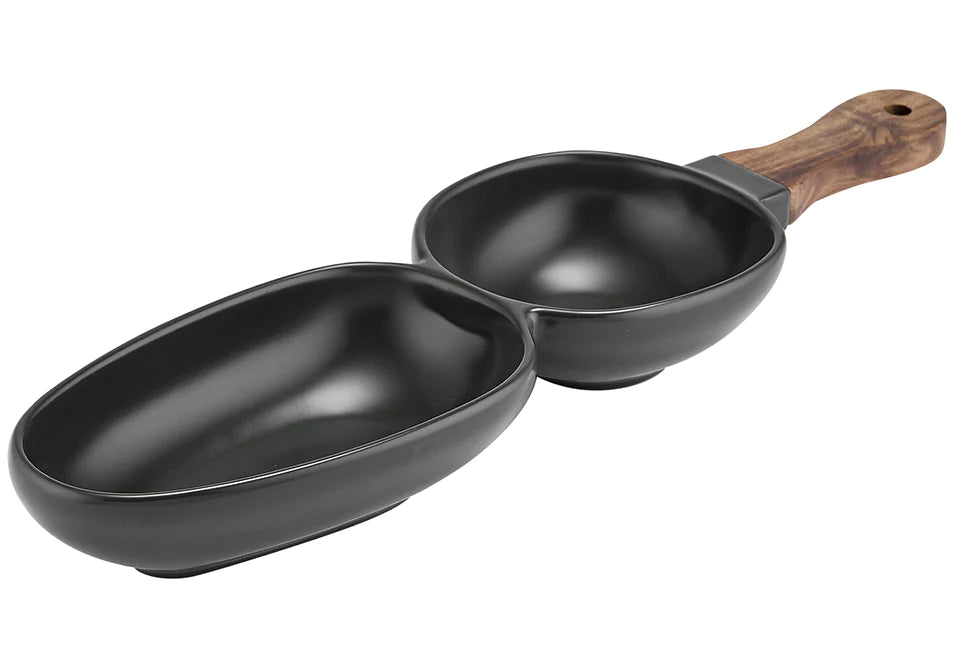Ladelle Two Part Charcoal Serve Stick