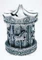 Pewter Finish Carousel Moneybox