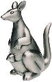 Kangaroo Peweter Finishbank Money Box