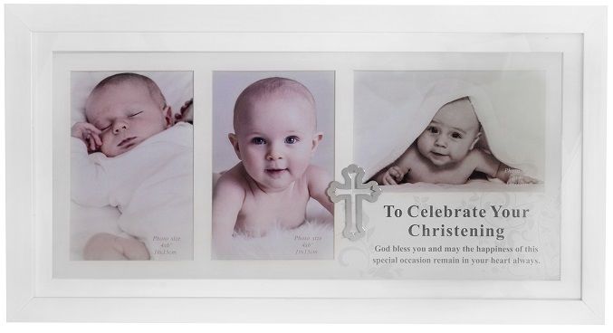 Christening Collage Frame