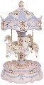 Resin Carousel Luna & Music