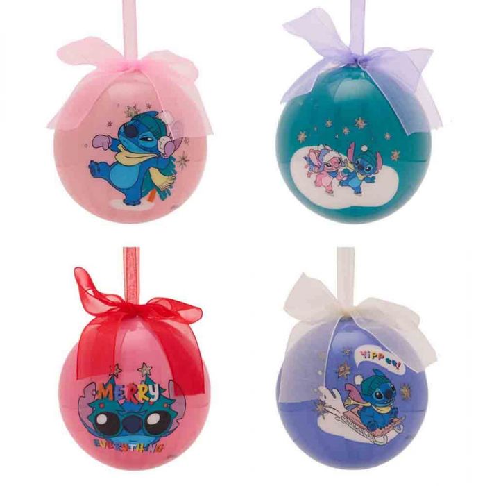 Jasnor Stitch Xmas- Set Of 4 Baubles