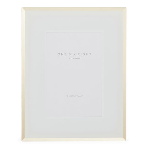 Clara 7X5 White/Gold Photo Frame