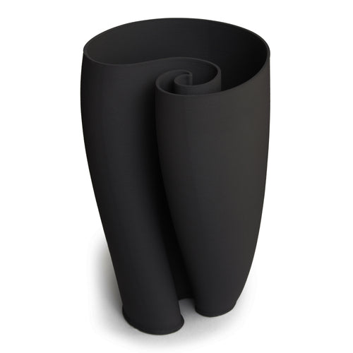 Jade Black Vase 34Cm