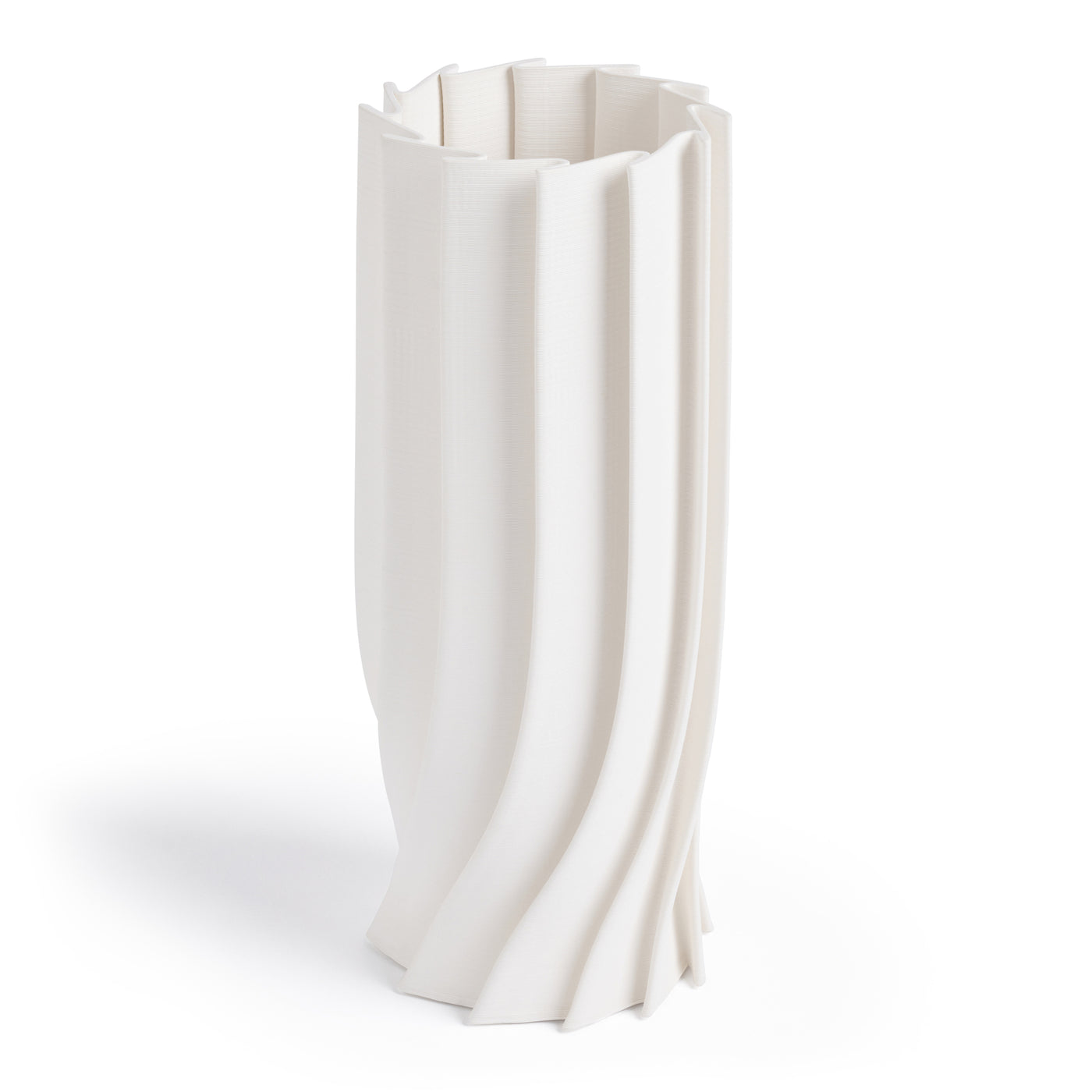 Chole White Vase 33Cm
