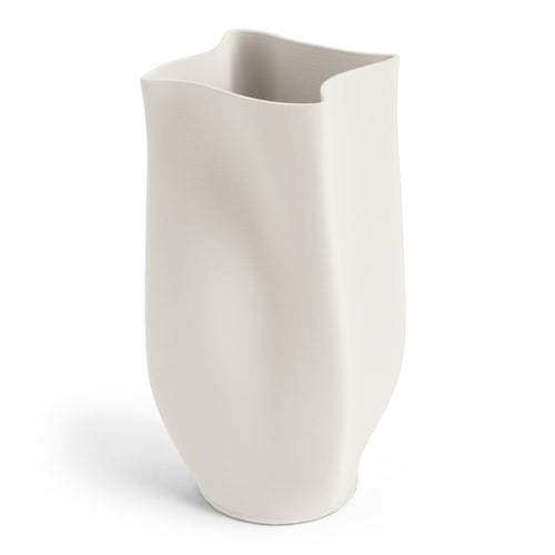 Claudia White Vase 35Cm