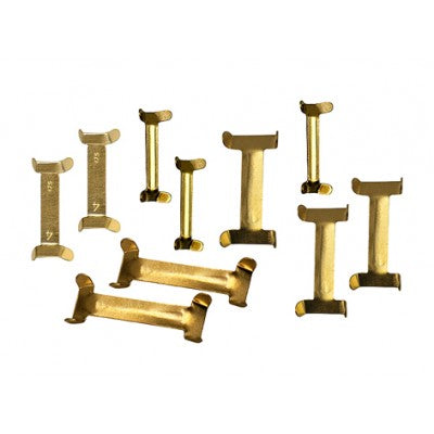Ss Assorted Ring Clips Pkt 10