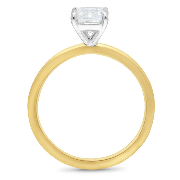 The Dahlia- Radiant Cut Diamond Ring